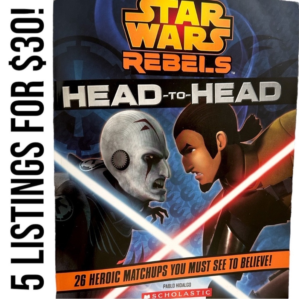 Scholastic Star Wars Rebels Head-to-Head Book